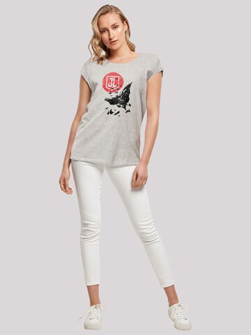 T-shirt 'DC Comics Justice League Movie Batman Moon Leap' F4NT4STIC en gris