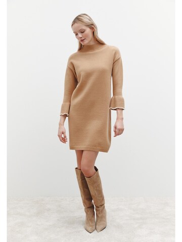 MORE & MORE Kleid in Braun: Vorderseite