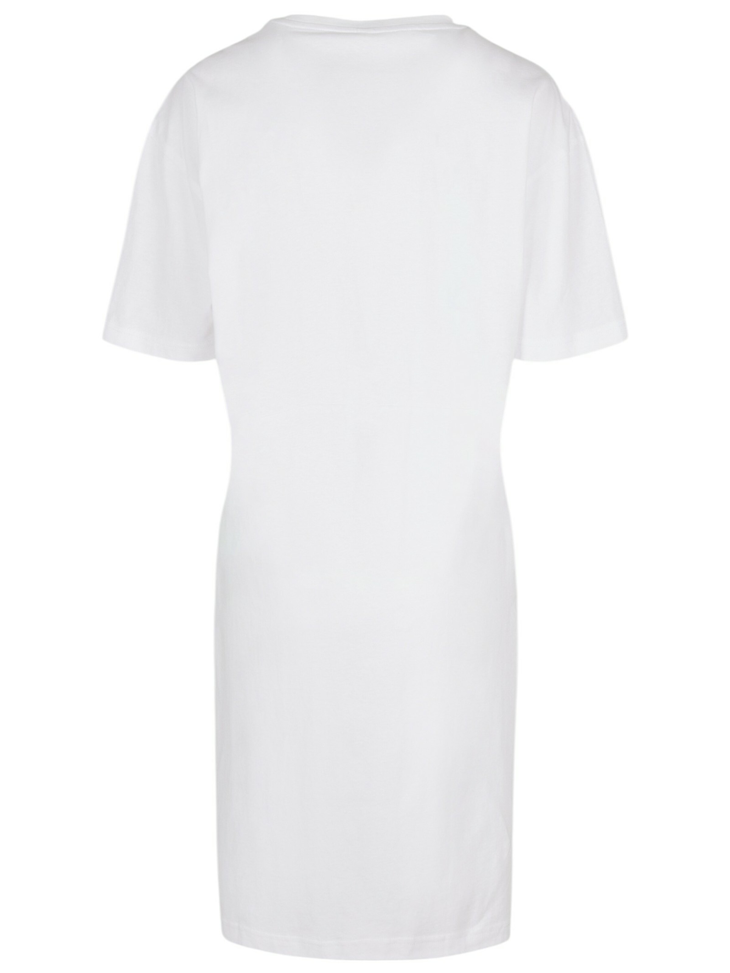 F4NT4STIC Jurk 'The Rolling Stones Zunge' in Wit