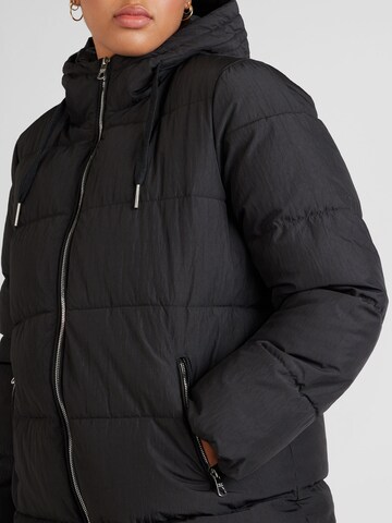 Manteau d’hiver 'Dolly' ONLY Carmakoma en noir