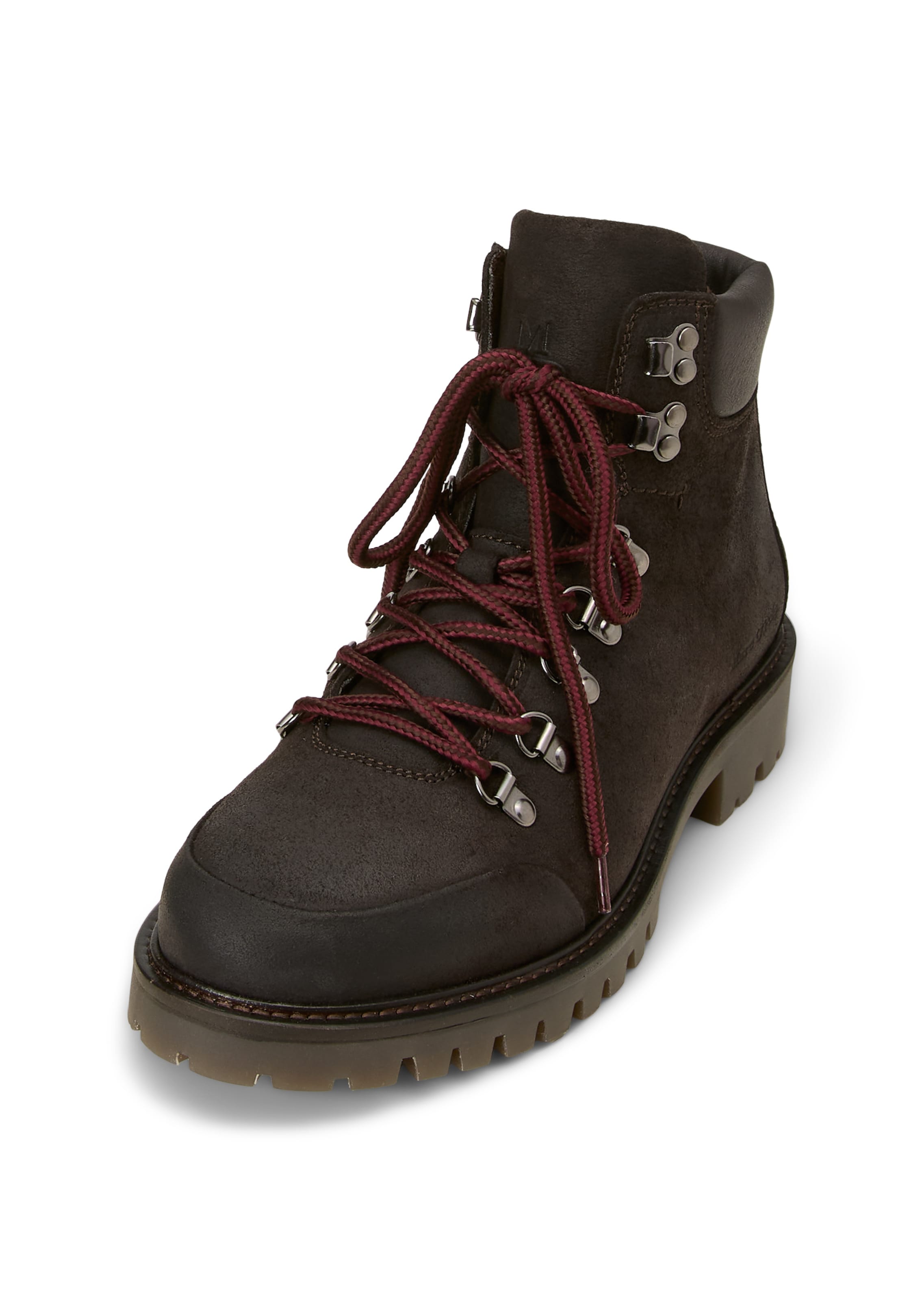 Marc O'Polo Lace-Up Boots in Brown: front