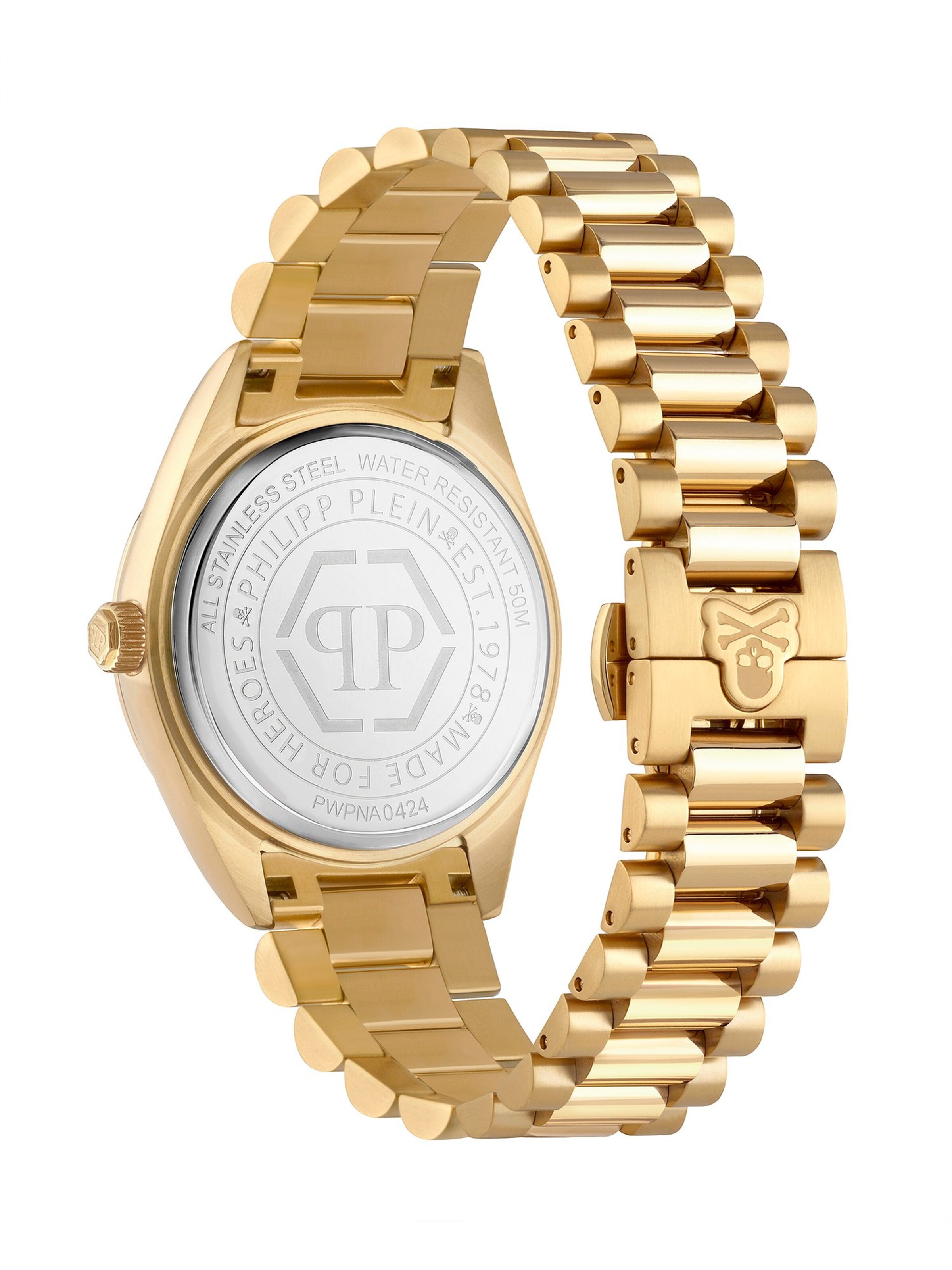 Philipp Plein Analog watch in Gold