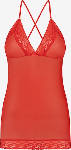 TEYLI Nightgown in Red: front