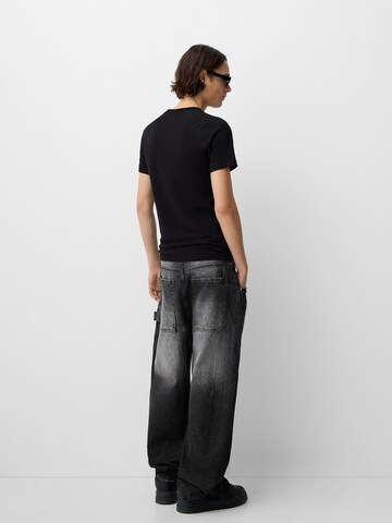Baggy Jean Bershka en noir
