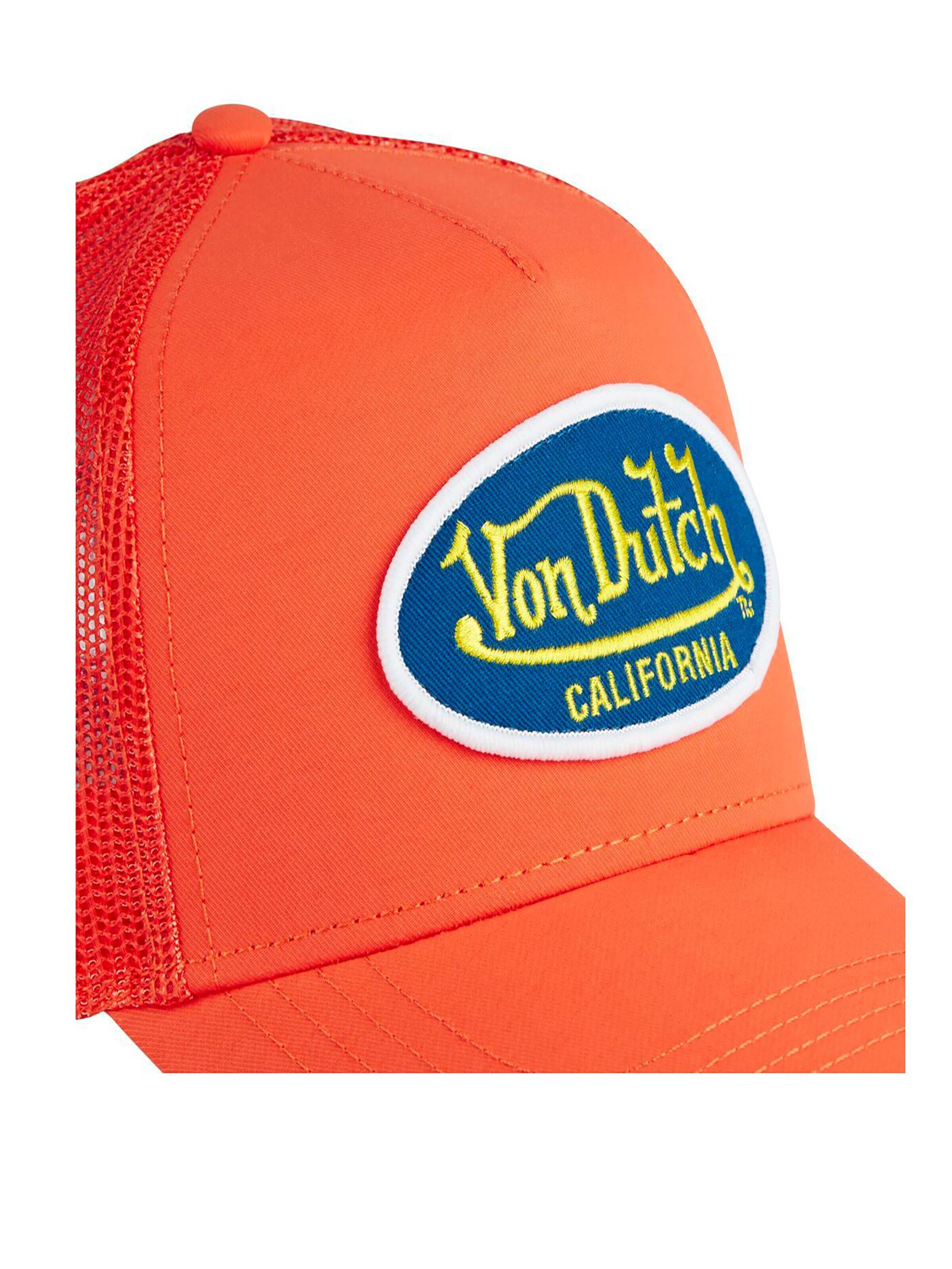 Von Dutch Cap 'Poly'‌‌‌ in Orange