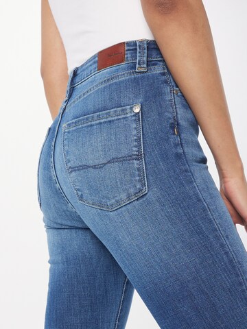 Pepe Jeans Rozkloszowany krój Jeansy 'Dion' w kolorze niebieski