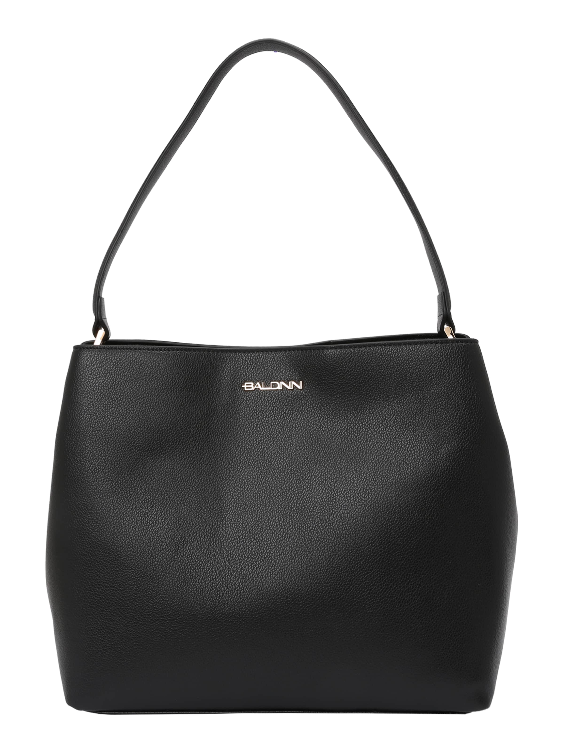 BALDININI Schultertasche 'Margaret 002' in Schwarz: Vorderseite