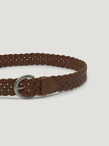 TOM TAILOR Belt 'Lisa' in Brown