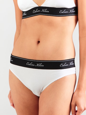 Slip di Calvin Klein Underwear in bianco: frontale