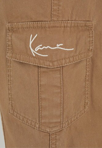 Regular Pantalon cargo Karl Kani en marron