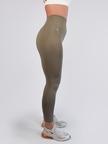 Impulse Fitwear Skinny Sports trousers 'Perfomance' in Grey