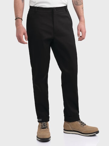 Effilé Pantalon outdoor Schöffel en noir : devant