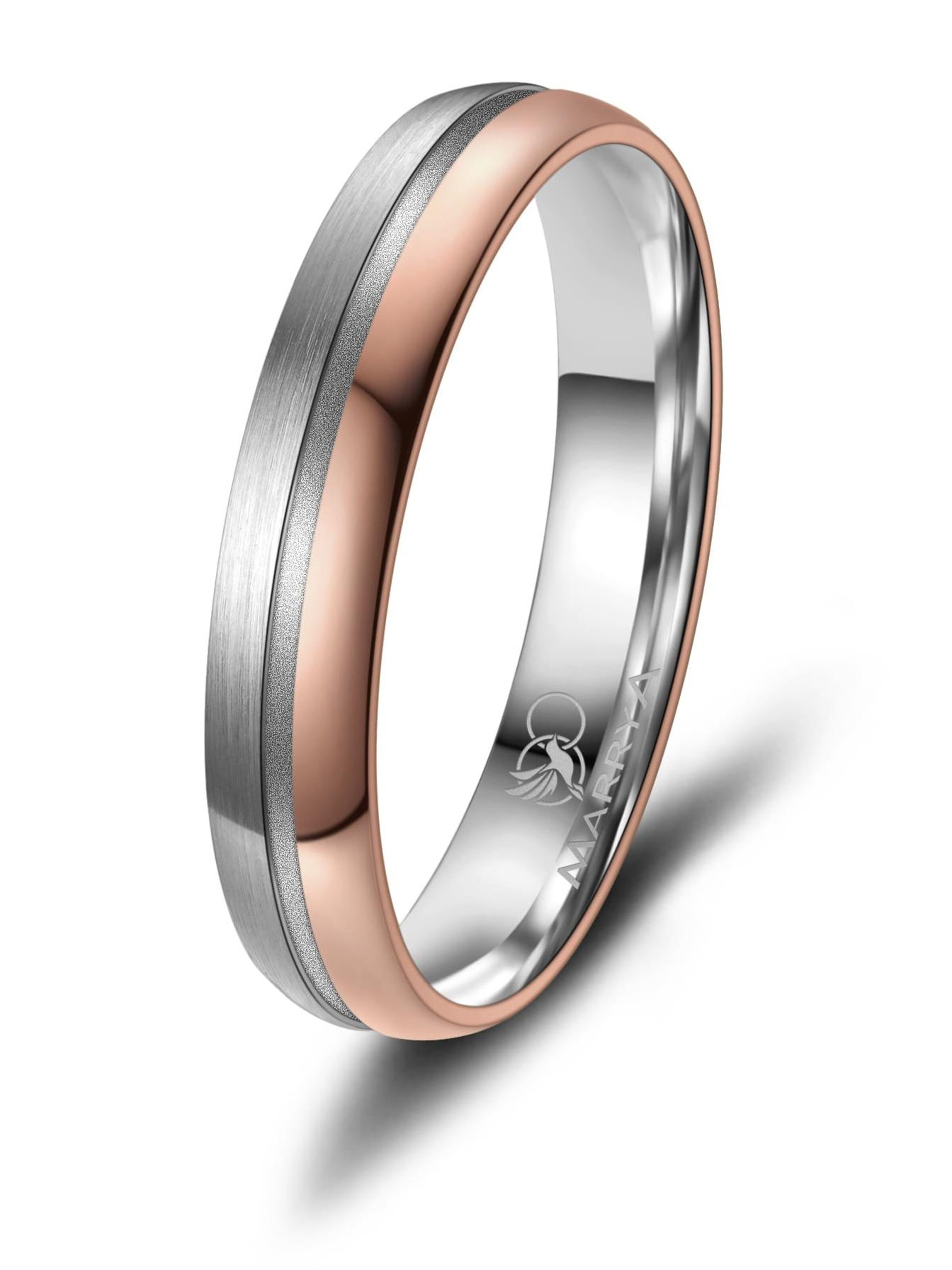MARRYA Ring 'MARRYA TI-14 Ehering aus Titan'‌‌‌‌‌‌‌‌‌ in Gold