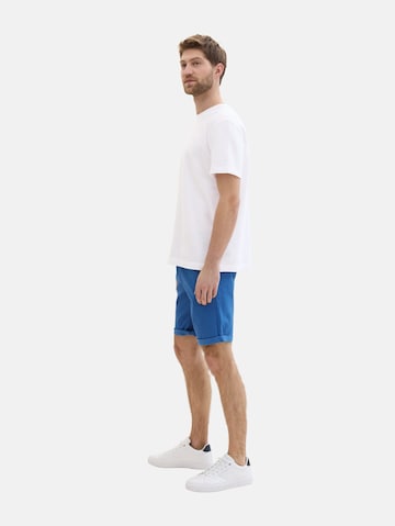 TOM TAILOR Slimfit Shorts in Blau