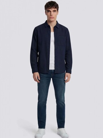 GAS Regular fit Button Up Shirt in Blue