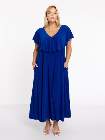 YOEK Kleid in Blau: Vorderseite