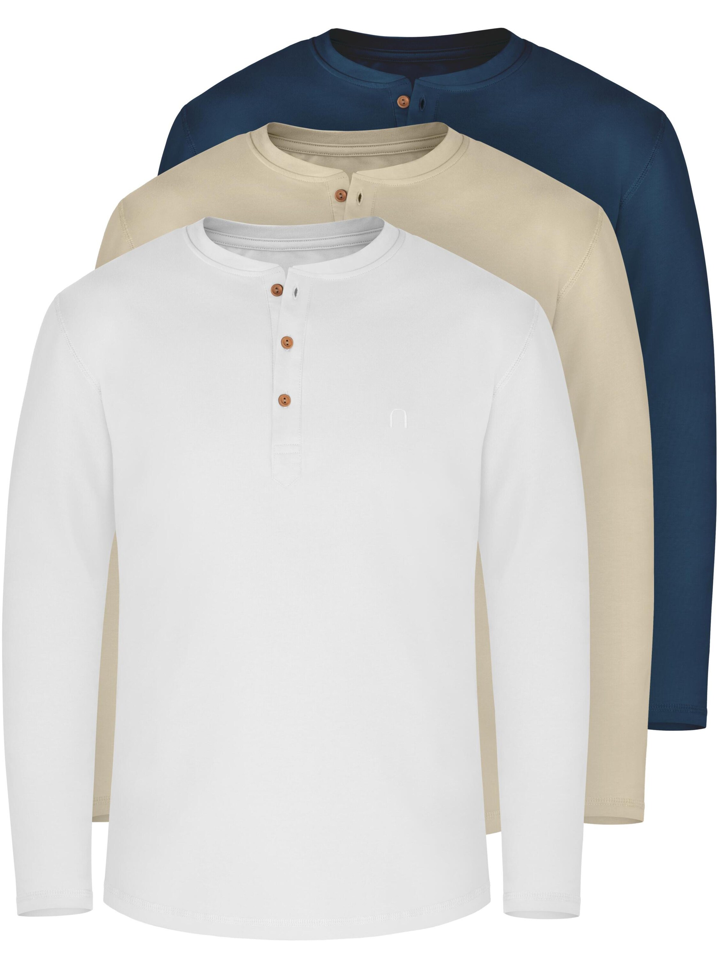 normani Shirt 'Neuville' in Gemengde kleuren: voorkant