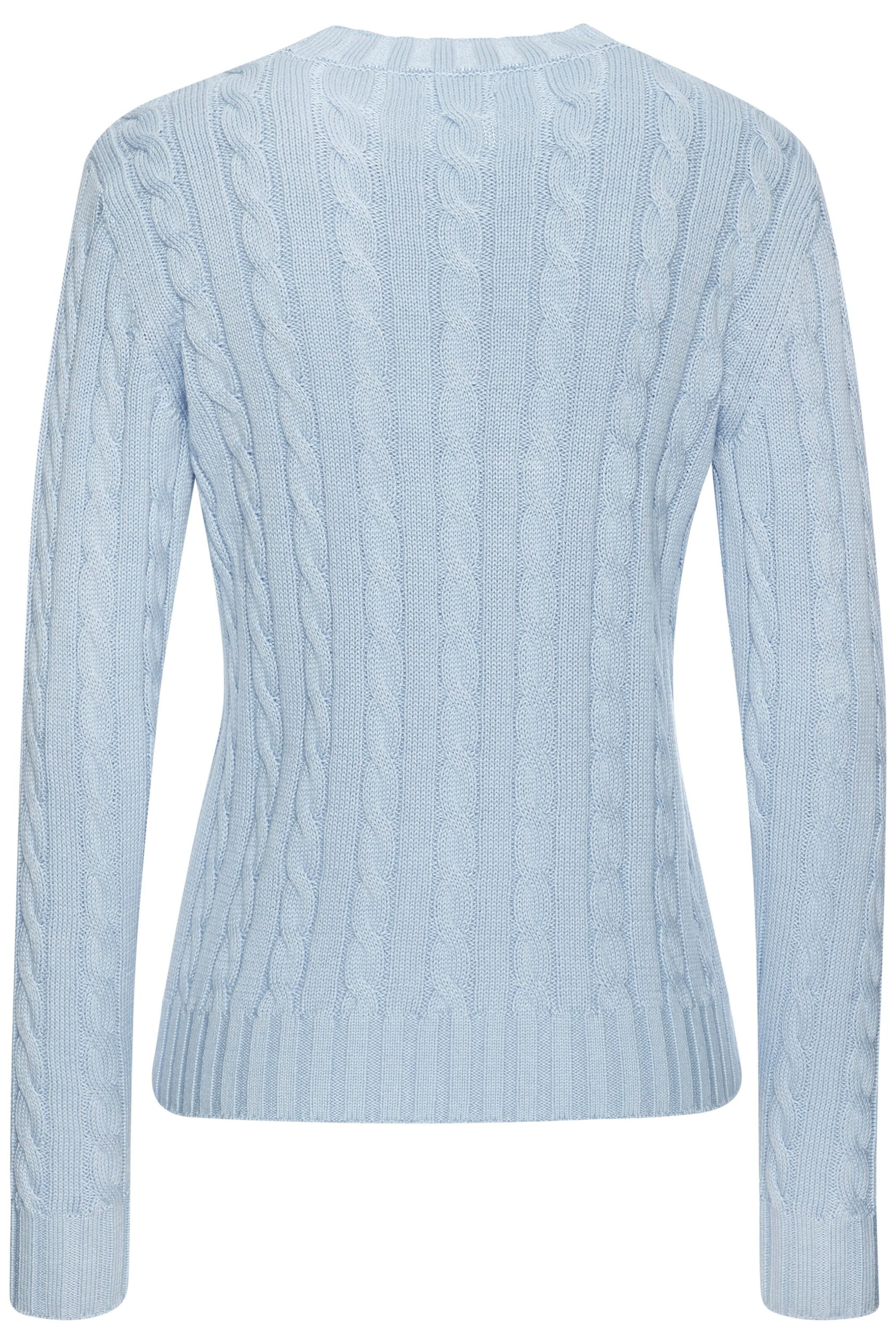 LASCANA Pullover in Blau