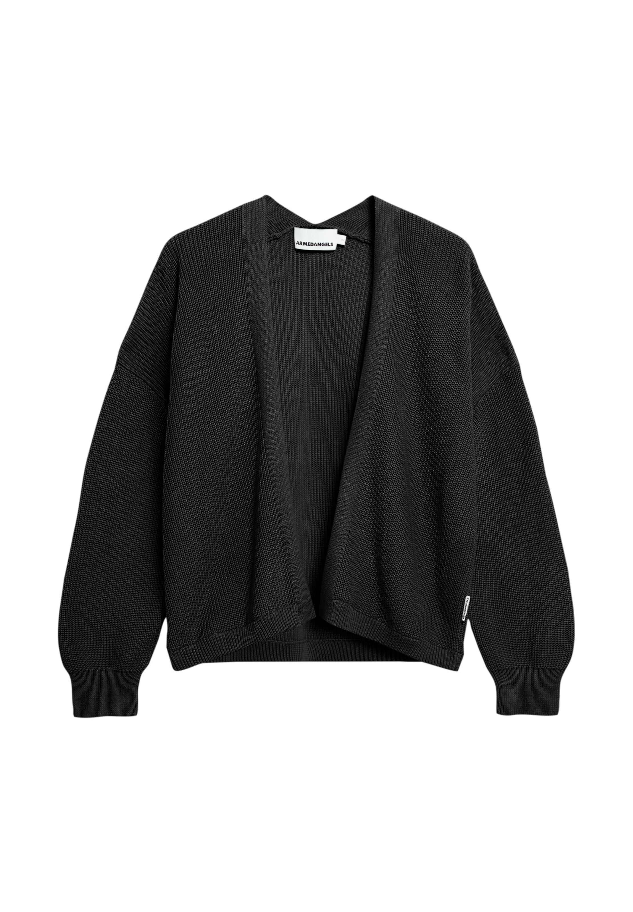 Giacchetta 'Vildaanas' di ARMEDANGELS in nero: frontale