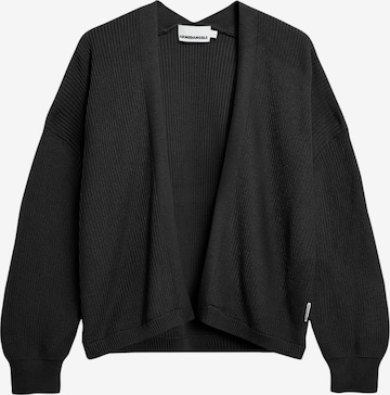 ARMEDANGELS Gebreid vest 'Vildaanas' in Zwart: voorkant