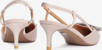 Kazar - Zapatos con plataforma en beige