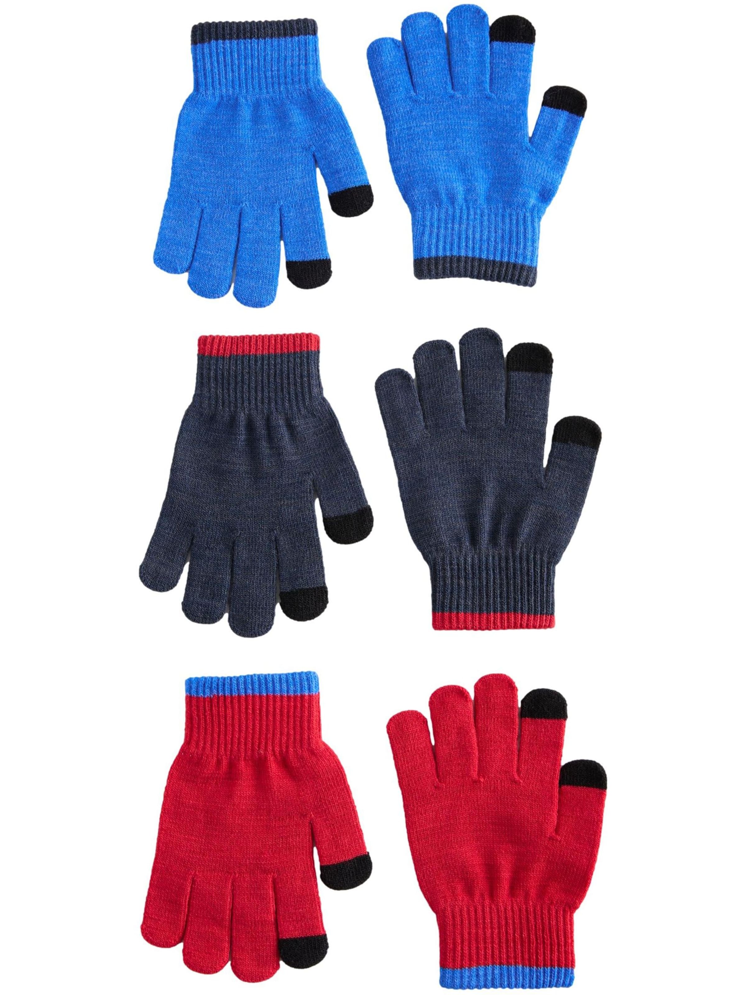 Next Käsineet värissä sininen: etupuoli