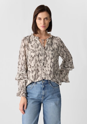 COMMA Bluse in Beige: Vorderseite