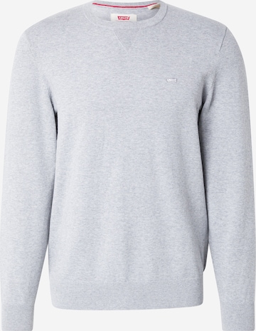 LEVI'S ® Pullover 'Housemark' in Grau: Vorderseite