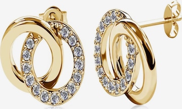 ROUGEMONT Jewellery Earrings 'Funkelnde Ohrstecker Capri' in Gold: front