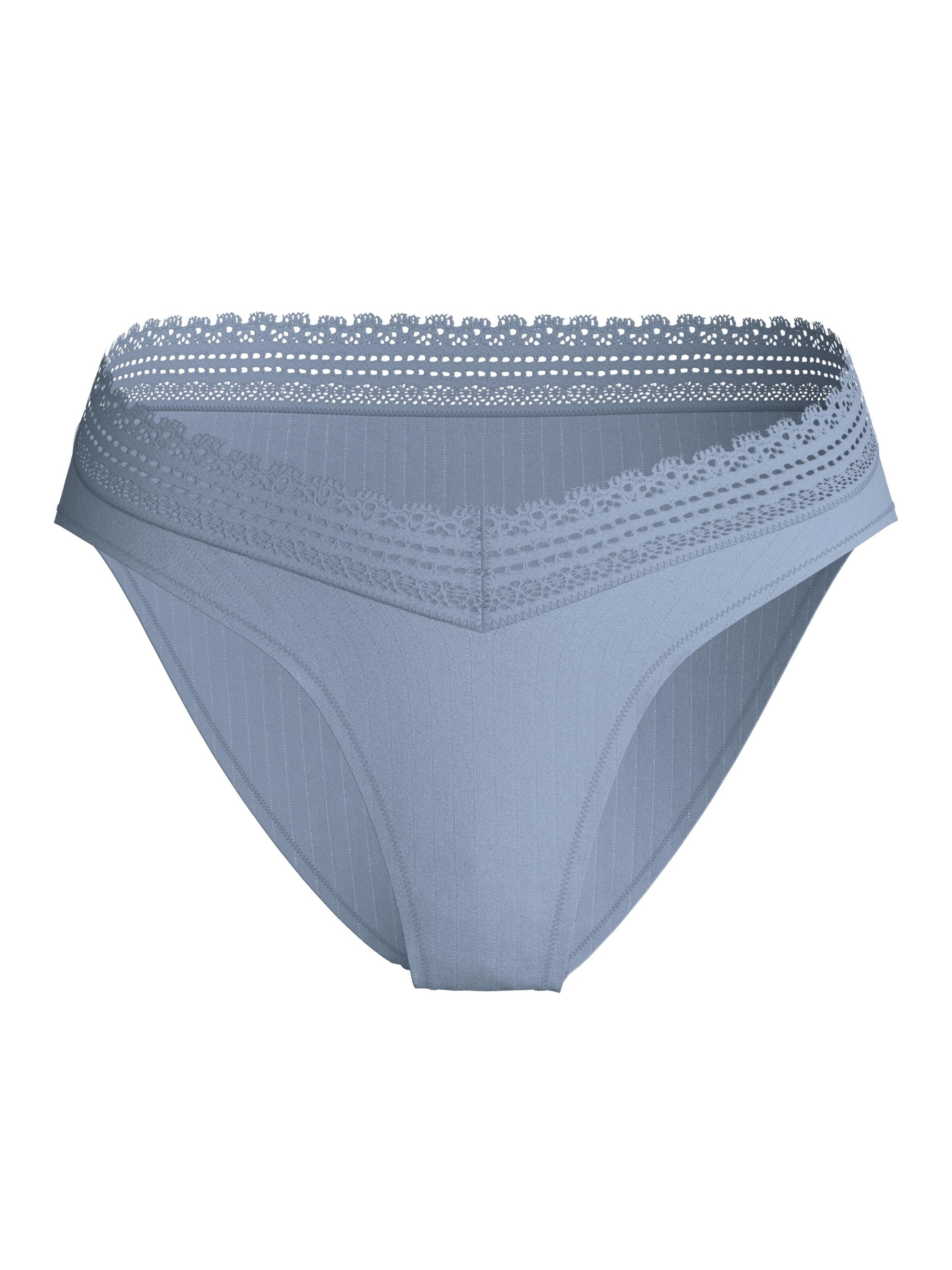 CALIDA Slip 'Etude Ajours' in Blauw: voorkant