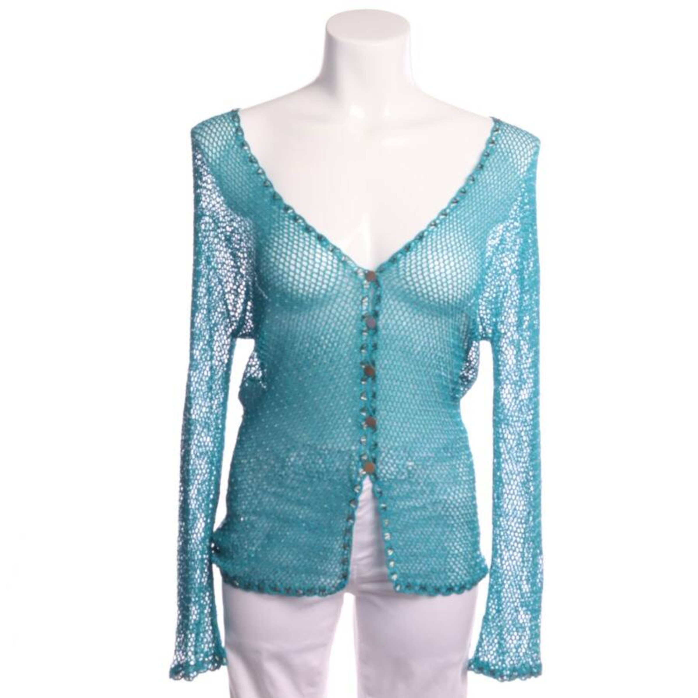 roberto cavalli Pullover / Strickjacke S in Blau: Vorderseite