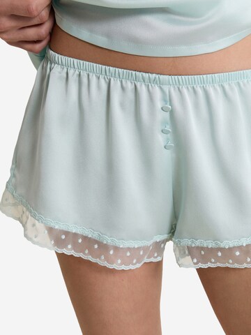 ETAM Korte pyjama 'Pluma' in Groen