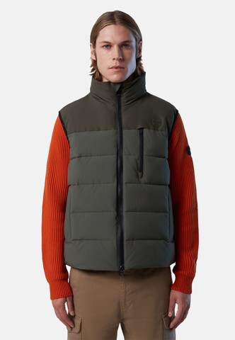 North Sails Bodywarmer 'Aurora' in Groen: voorkant