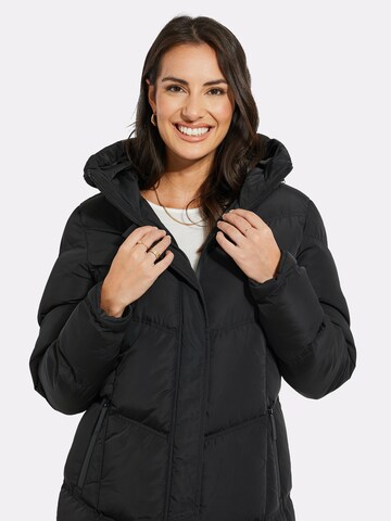 Threadbare Winter coat 'Jotta' in Black