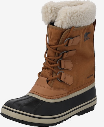 SOREL Snowboots 'Carnival' in Bruin: voorkant