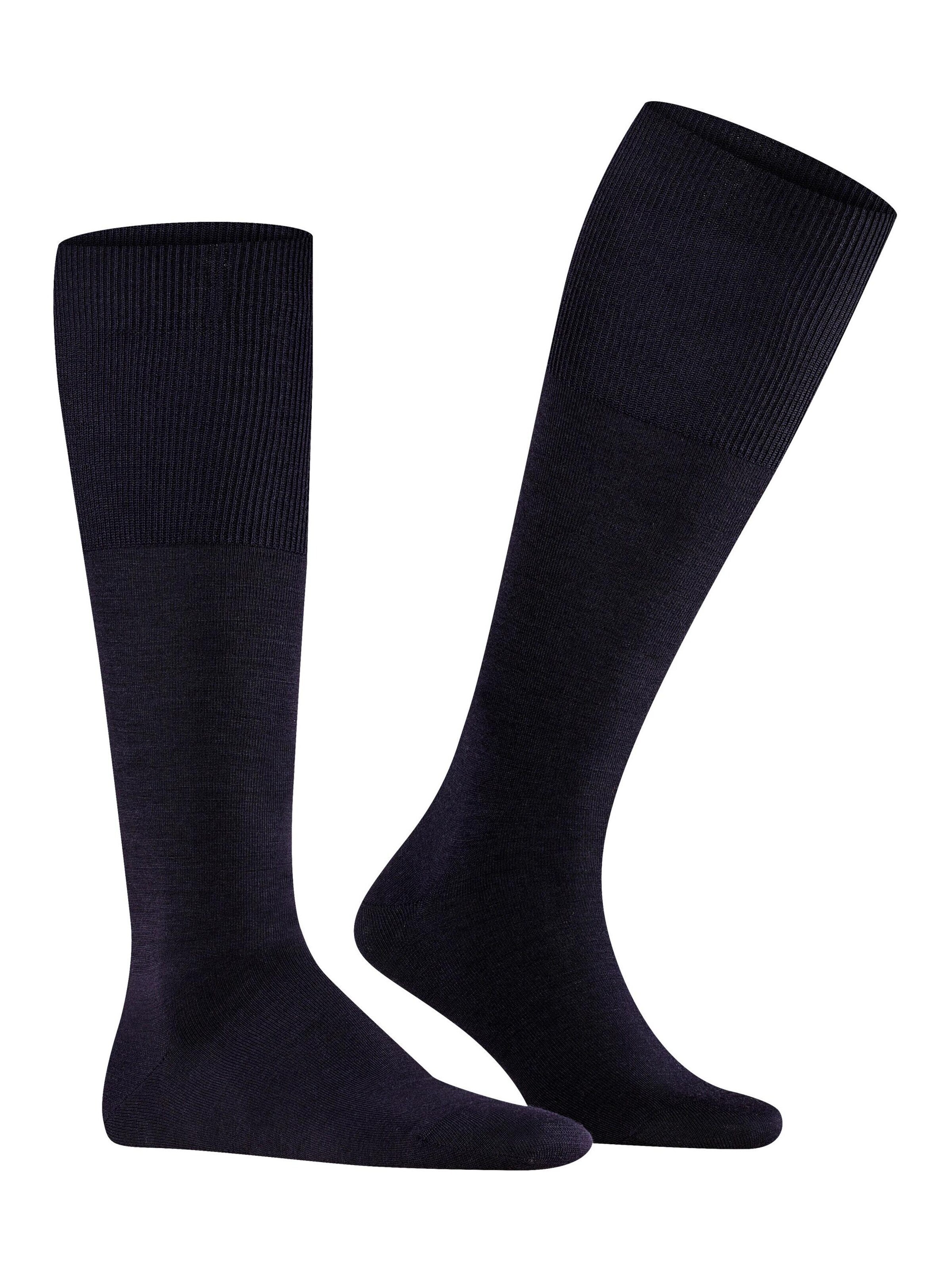 FALKE Knee High Socks 'Airport' in Blue
