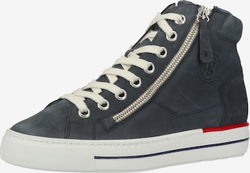 mėlyna Paul Green Sportbačiai su auliuku 'Natural': priekis