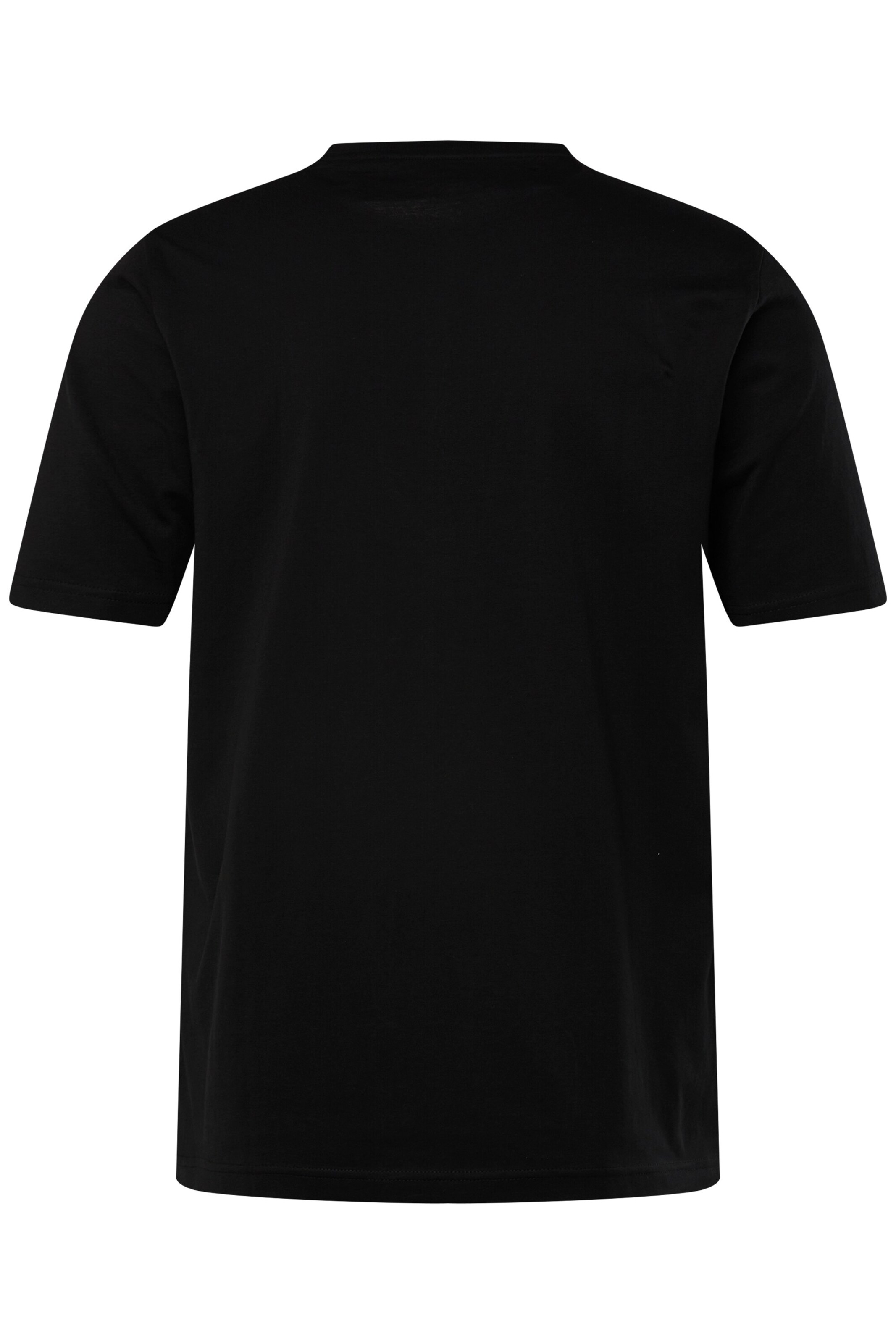 Men Plus Shirt in Black