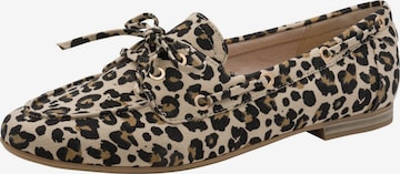 Chaussure à lacets MARCO TOZZI en marron : devant