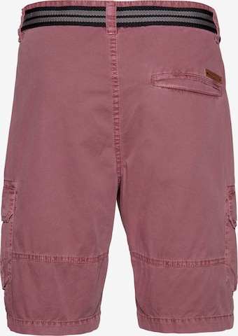 PROTEST Regular Hose 'PACKWOOD' in Rot: Vorderseite