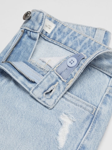 Regular Jeans 'ISA' de la MANGO KIDS pe albastru