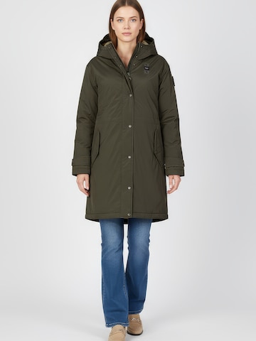 Blauer.USA Winterparka 'Payne' in Grün