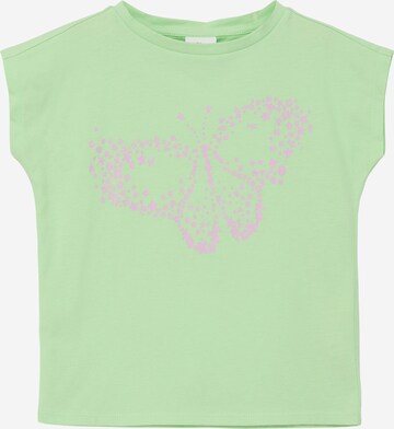 T-Shirt s.Oliver en vert : devant