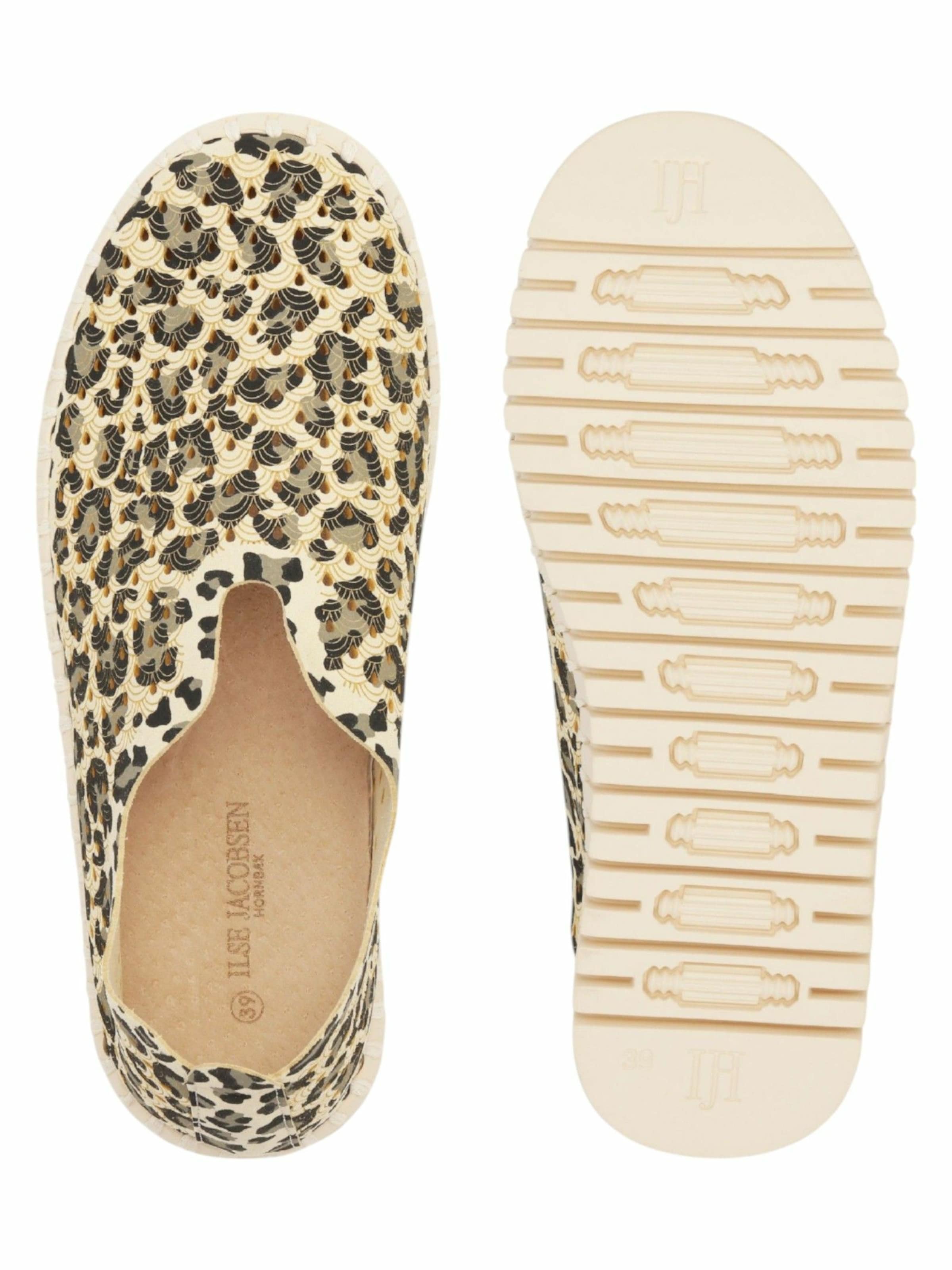 ILSE JACOBSEN Slipper 'Tulip144' in Beige