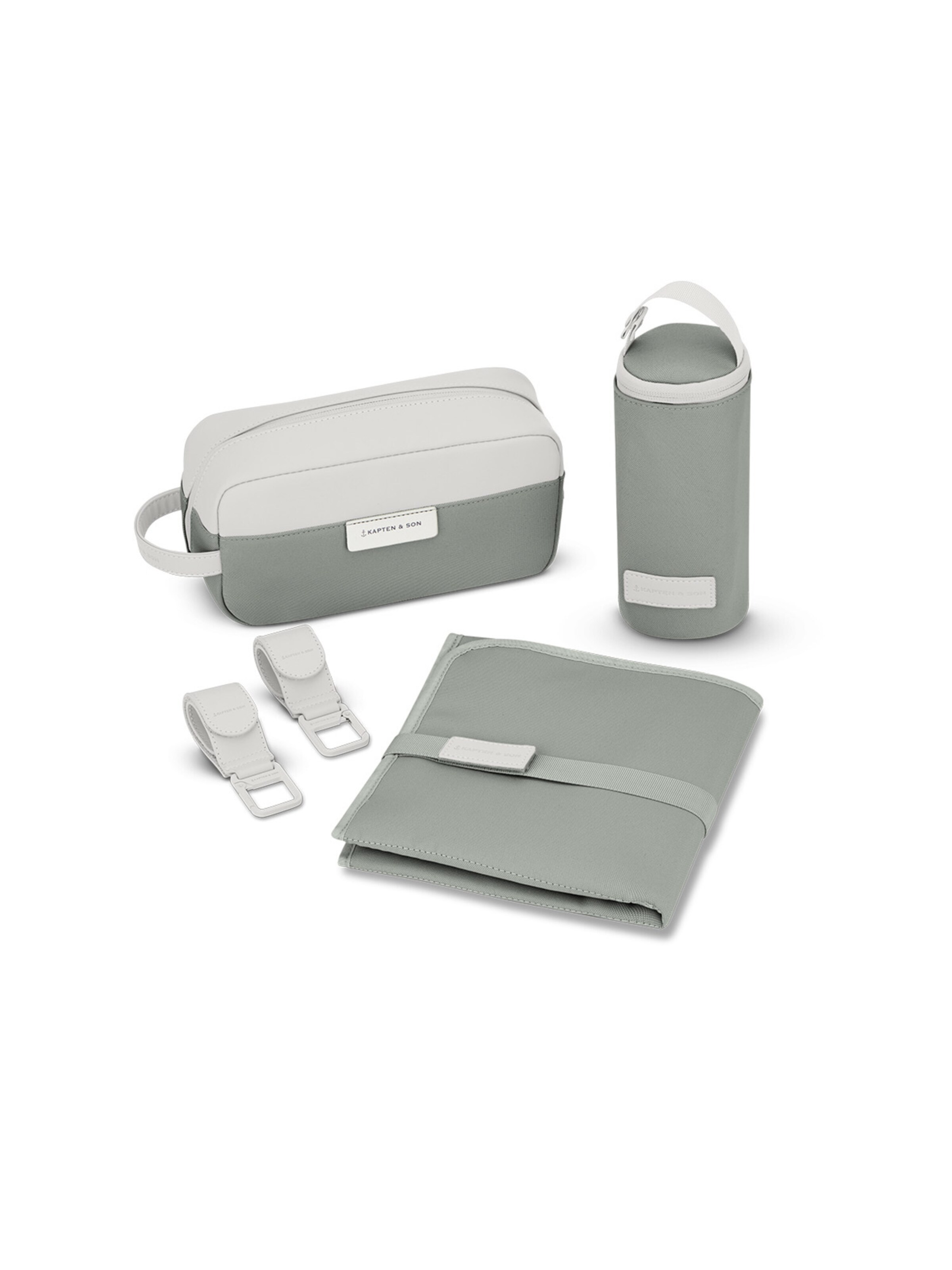 Kapten & Son Rucksack 'Lindby Diaper'‌‌ in Grün