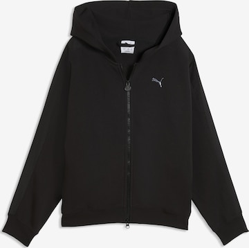 PUMA Sweatvest 'T7 Midnight Shadow' in Zwart: voorkant