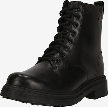 Bottes à lacets 'Orinoco3' CLARKS en noir : devant