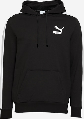 PUMA Суичър в черно: отпред