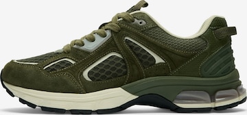 SELECTED Низкие кроссовки 'SLHRONAN' в Зеленый: спереди