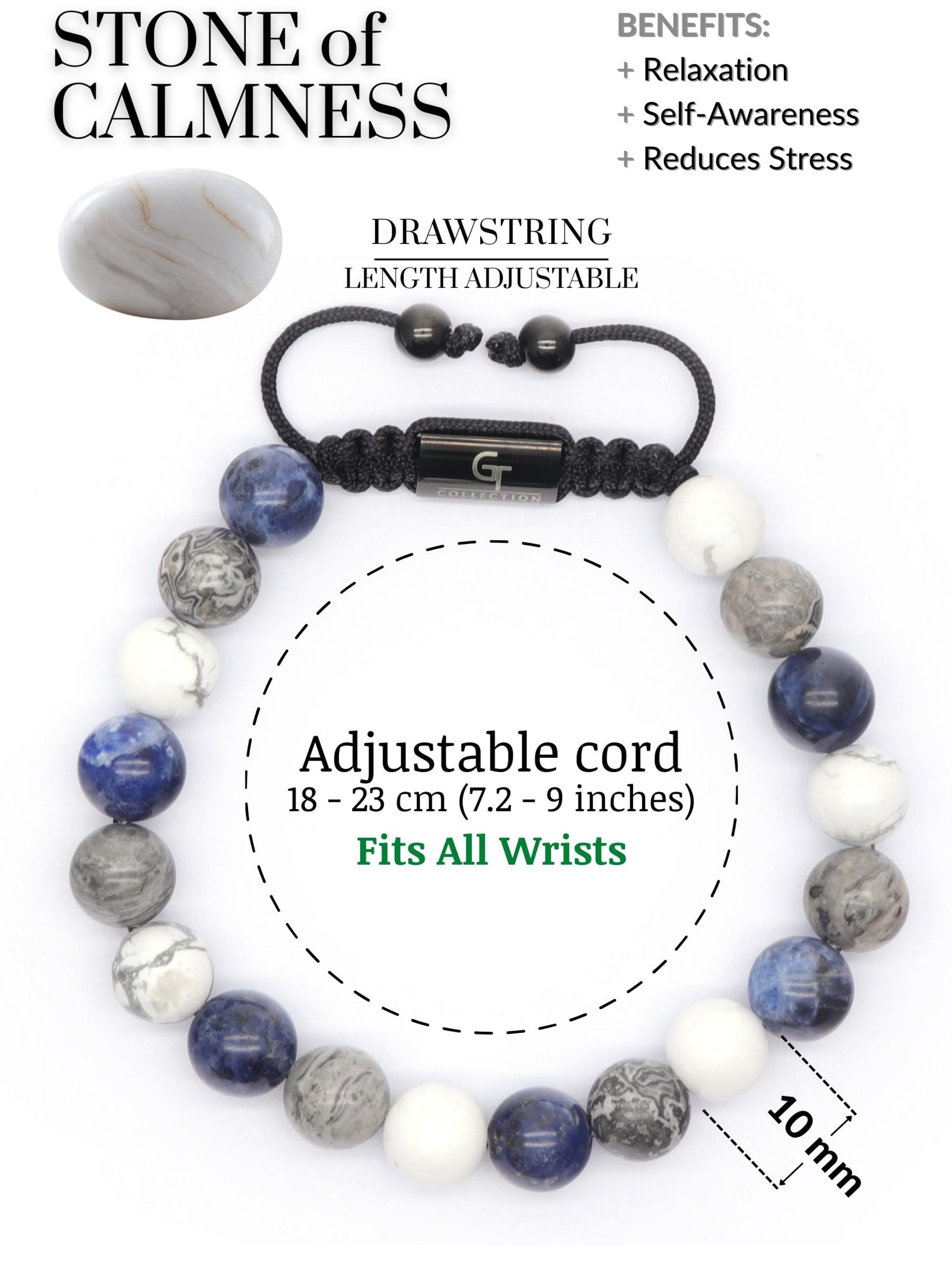 GT Collection Armband 'Single-Bead' in Gemengde kleuren